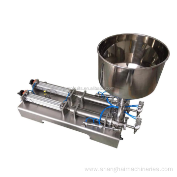 Semi Automatic Paste Jam Liquid filling machine